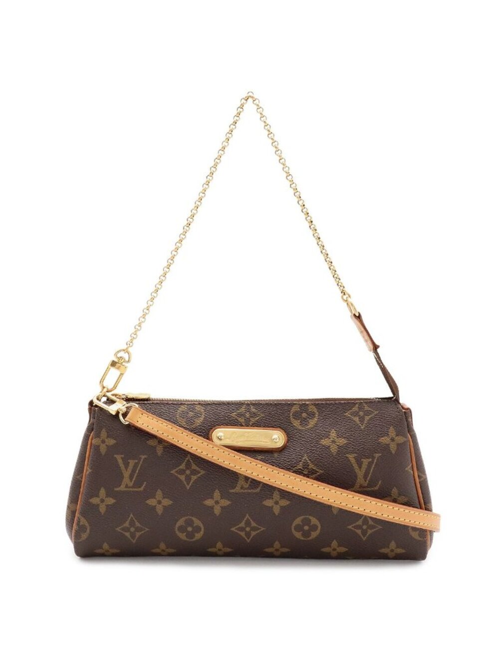 Louis Vuitton Monogram Pouch Party Chain 2-Way Shoulder Bag